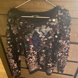 INC Concepts sequin shirt